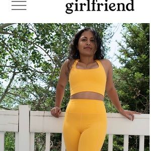 Girlfriend Collective Leggings, Marigold, Small